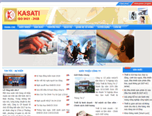 Tablet Screenshot of kasati.com.vn